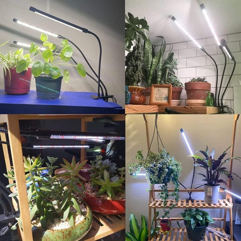 おすすめの観葉植物用の育成（成長）ライト　ZHIZHENZHUOY｜クリップ式LED 植物育成ライト 屋内植物成長ランプ